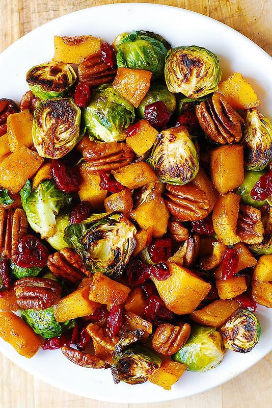 Roasted Veggies and Pecans