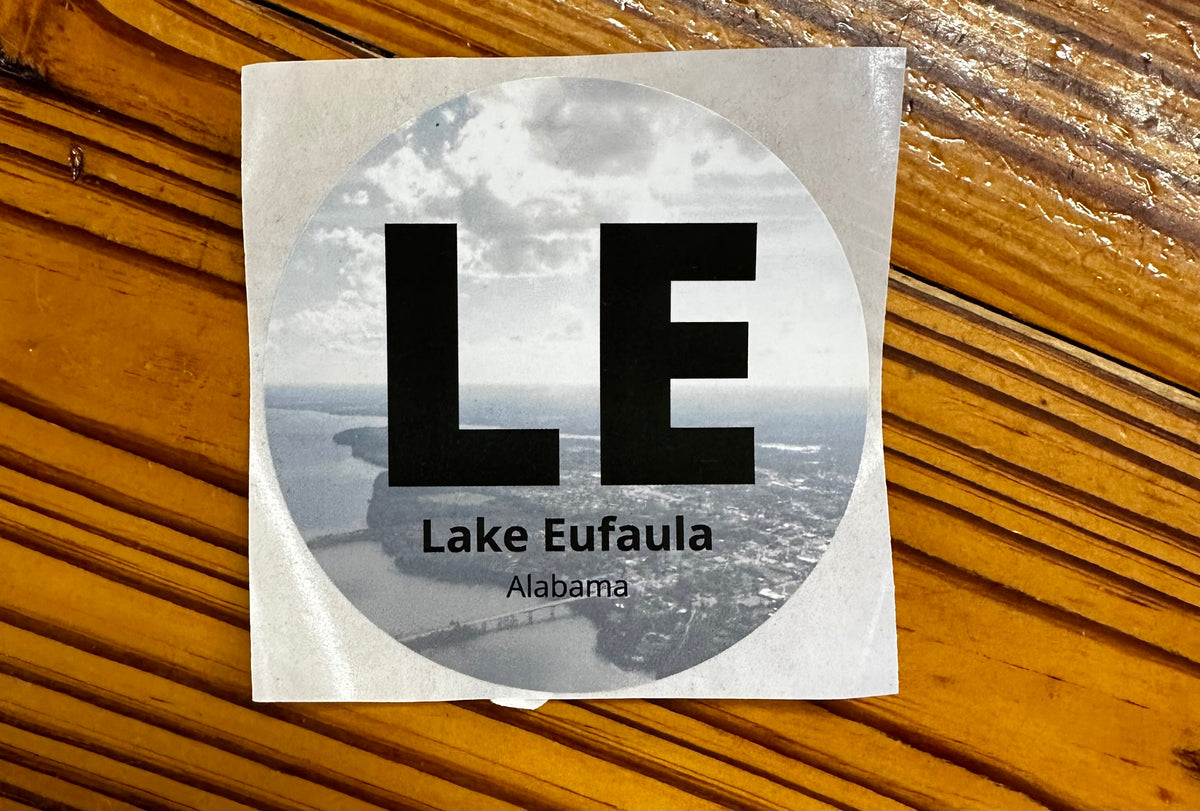 Lake Eufaula Alabama Sticker Superior Pecans & Gifts
