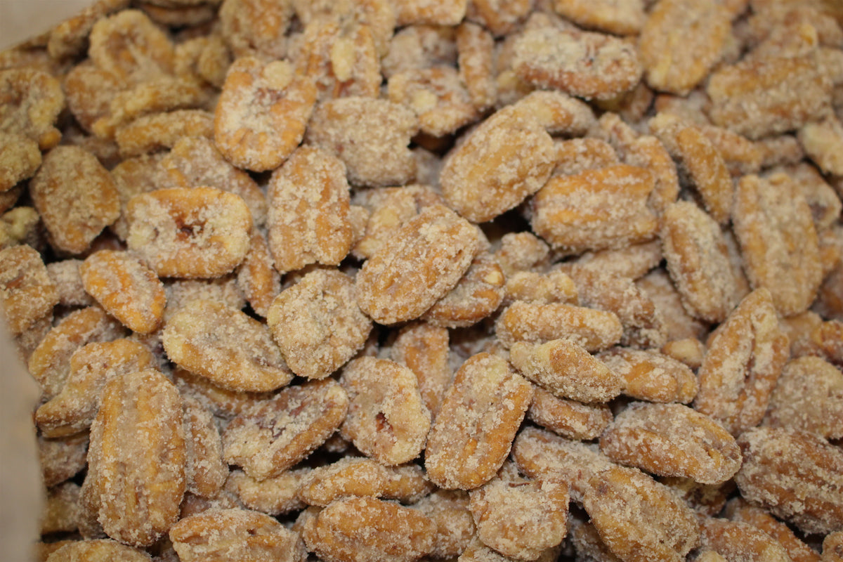 Bourbon Praline Pecans 1 LB Bag Superior Pecans & Gifts
